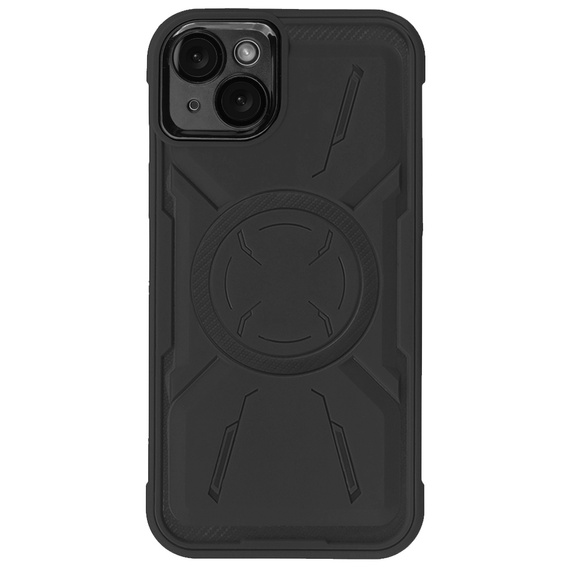 Puzdro pre iPhone 15 Plus, ERBORD Armor Mag, čierne