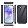 Vodotesné puzdro IP68 pre Samsung Galaxy A55 5G, Redpepper, čierne