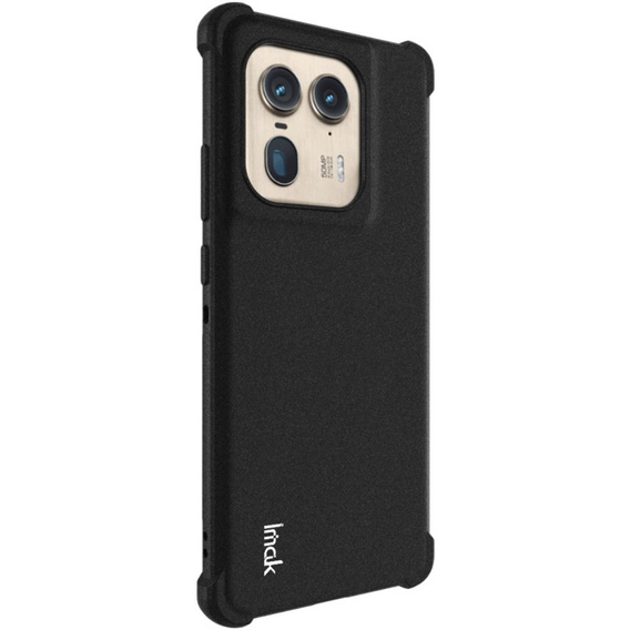 IMAK Obal na mobil pre Motorola Edge 50 Ultra, Dropproof, čierne