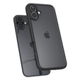 Puzdro Spigen pre iPhone 16 Plus, Ultra Hybrid, čierne + tvrdené sklo 9H