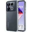 Obal na mobil pre Infinix Note 40 Pro Plus, Fusion Hybrid, priehľadné