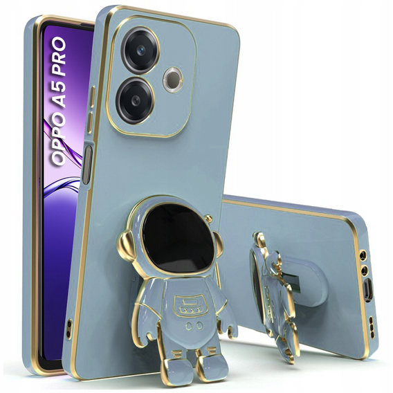 Obal na mobil pre Oppo A5 Pro 5G, Astronaut, modré