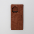 Puzdro pre OnePlus 11 5G, ERBORD Vintage, peňaženka s chlopňou, hnedé