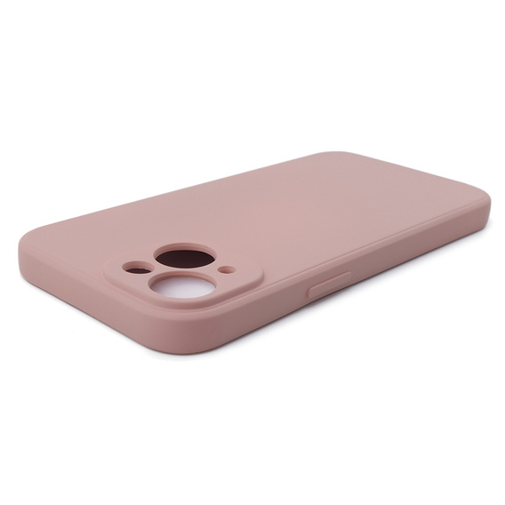 Obal na mobil pre iPhone 15 Plus, Silicone Lite, oranžové