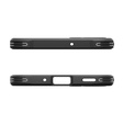 Puzdro Spigen pre Samsung Galaxy A16 4G/ 5G, Rugged Armor MagSafe, čierne + tvrdené sklo 9H