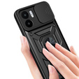 Obal na mobil pre Xiaomi Redmi A1 4G / A2 4G, CamShield Slide, čierne