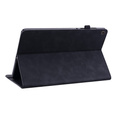Obal na mobil pre Samsung Galaxy Tab S6 Lite, Wallet Pen Slot, čierne