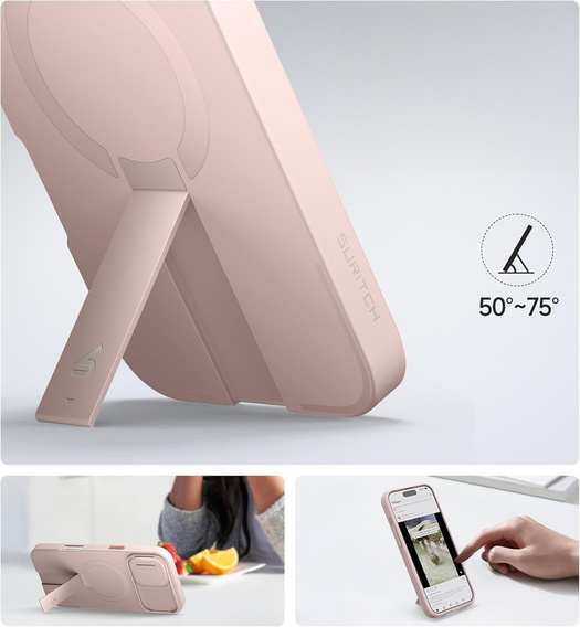 Puzdro pre iPhone 12 / 12 Pro, Suritch Shockproof, pre MagSafe, čierne