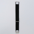Nylonový remienok pre Apple Watch 1/2/3/4/5/6/7/8/SE/ULTRA 42/44/45/49 mm, čierny / biely