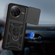Obal na mobil pre Xiaomi Poco F7 Ultra, CamShield Slide, čierne