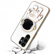 Obal na mobil pre Samsung Galaxy S22 Ultra, Astronaut, biele