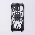 Pancierované puzdro pre Nothing Phone 2, Aluminum Alloy, čierne