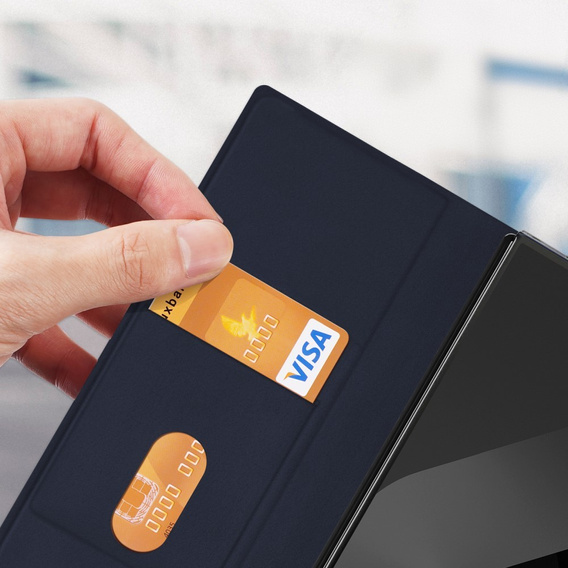 Puzdro Dux Ducis pre Samsung Galaxy Z Fold7 5G, Bril, modré