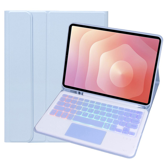 Puzdro s podsvietenou Bluetooth klávesnicou a touchpadom pre Samsung Galaxy Tab S11