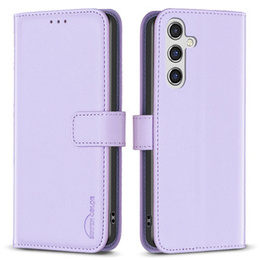 Klapkové puzdro pre Samsung Galaxy A55 5G,BINFEN Wallet, fialové