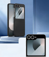 Puzdro pre Samsung Galaxy Z Flip7 FE / Z Flip6, PC Case, čierne