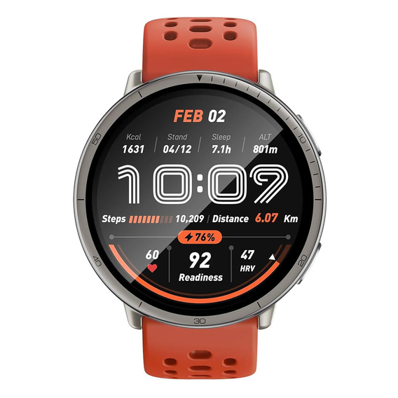 2x hybridné sklo ERBORD pre Amazfit Active 2
