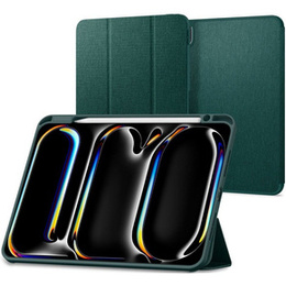 Puzdro Spigen Urban Fit Midnight Green pre iPad Pro 11" M4 5 gen. 2024