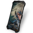Pancierované puzdro pre Xiaomi Redmi Note 13 Pro 5G, Aluminum Alloy, čierne