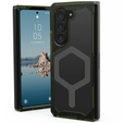Urban Armor Gear Obal na mobil pre Galaxy Z Fold 5 5G, Plyo MagSafe, transparentné / zelené