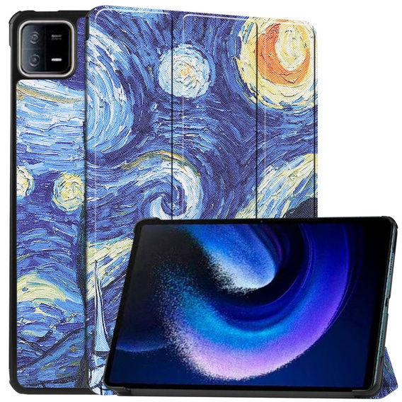 Puzdro pre Xiaomi Pad 6 / 6 Pro, Smartcase, oil painting