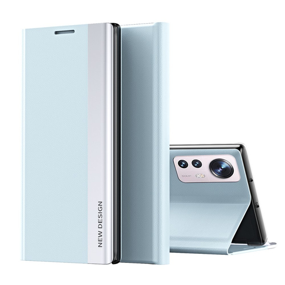 Klapkové puzdro pre Xiaomi 12 / 12X, Side Magnetic, modré