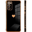 Obal na mobil pre Samsung Galaxy S20 FE, Electro heart, čierne