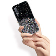 Obal na mobil pre Samsung Galaxy A7 2018, Glittery, čierne