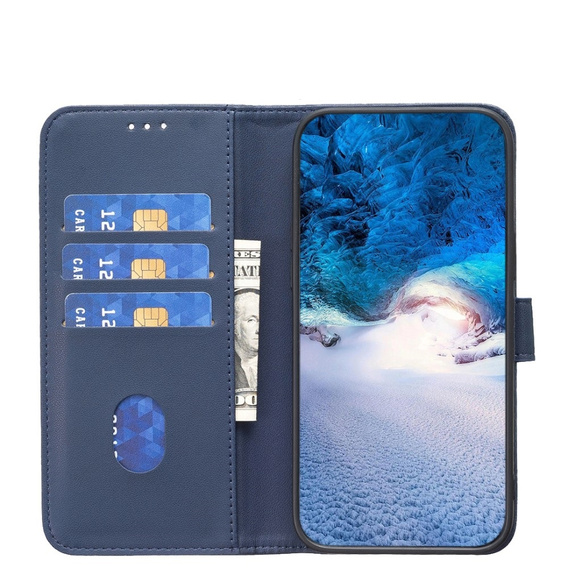 Klapkové puzdro pre Samsung Galaxy A35 5G, BINFEN Wallet, modré