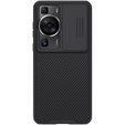 Puzdro pre Huawei P60 / P60 Pro, pancierované Nillkin, CamShield Pro, čierne