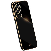 Puzdro pre Honor 90 Lite 5G, Glamour CamShield, čierne