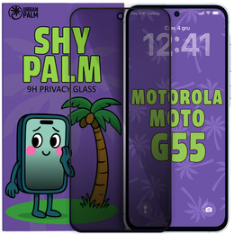 Tmavé sklo na ochranu súkromia Shy Palm pre Motorola Moto G55 5G