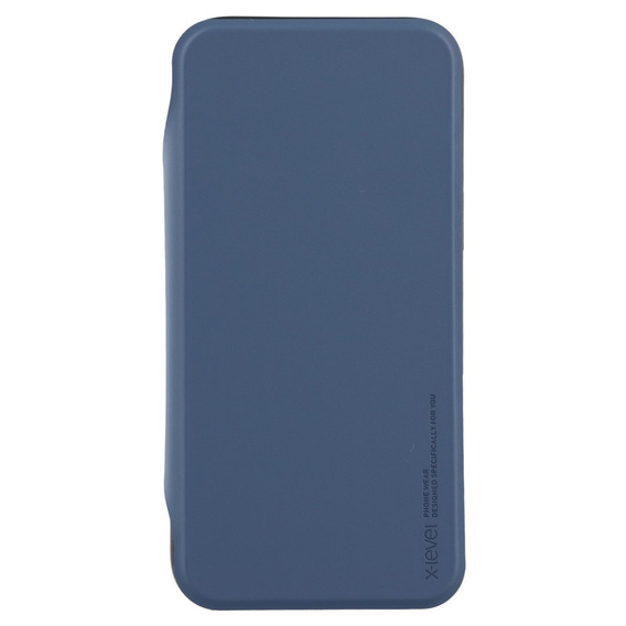 Puzdro X-LEVEL pre iPhone 16 Pro, Magnetic Card Holder, modré