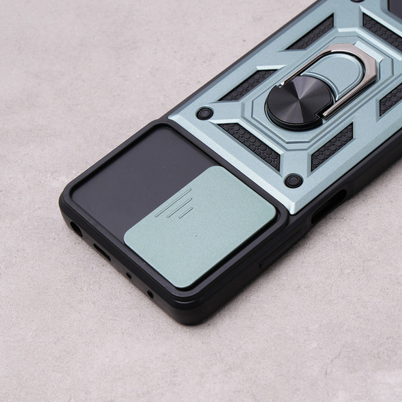 Obal na mobil pre Xiaomi Poco X5 Pro 5G, CamShield Slide, zelené