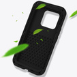 Love Mei Obal na mobil pre Xiaomi 13, armored with glass, čierne