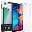 2x tvrdené sklo pre Samsung Galaxy A20E, ERBORD 9H Hard Glass na displeji