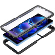 Puzdro pre Xiaomi Redmi Note 12 Pro 5G / POCO X5 Pro 5G, Shockproof, s fóliou, čierne