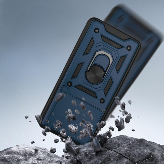 Pancierované puzdro CamShield Slide s krytom fotoaparátu a krúžkom pre Xiaomi 15T
