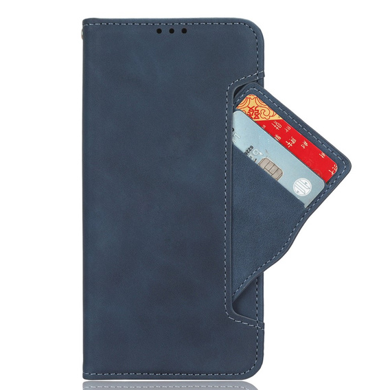 Klapkové puzdro pre Xiaomi 14 Ultra, Card Slot, tmavomodré