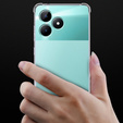 Obal na mobil pre Realme C51, Dropproof, priehľadné