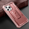 Obrnené puzdro pre iPhone 13 Pro Max, Dexnor Full Body, ružové