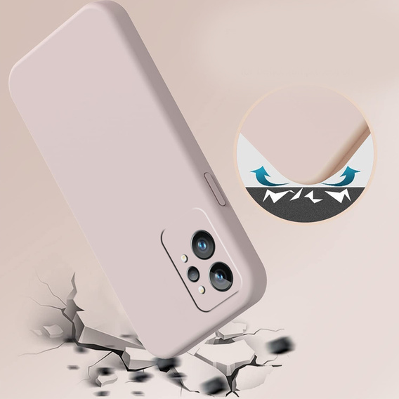 Obal na mobil pre Realme GT2 Pro, Silicone Lite, ružové