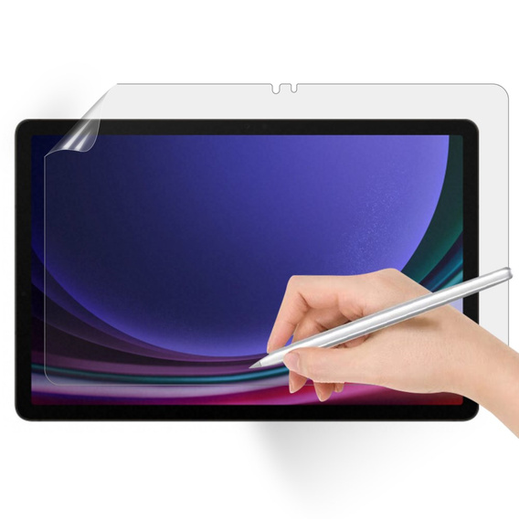 Paper Feel pre Samsung Galaxy Tab S9, Ochranná fólia na displej