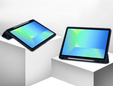 Puzdro pre Samsung Galaxy Tab S10 FE+ Plus, Smartcase s priestorom pre stylus, tmavomodré