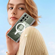 Puzdro pre Samsung Galaxy S25 Ultra, Fusion Hybrid, pre MagSafe, priehľadné + sklo na displej