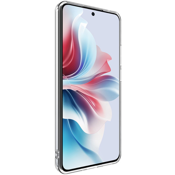 IMAK Obal na mobil pre Oppo Reno 11F 5G, UX-5 Series Slim, priehľadné