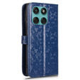 Flipové puzdro pre Motorola Edge 60 / 60 Fusion, Wallet Rhombus, modré
