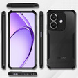 Obal na mobil pre Oppo A40 / Oppo A40m, AntiDrop Hybrid, čierne