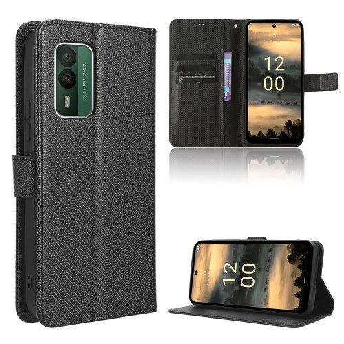 Klapkové puzdro pre Nokia Nokia XR21, Wallet Smart Magnet, čierne