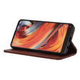 Flipové puzdro pre Samsung Galaxy S25 Edge, Split Leather, hnedé